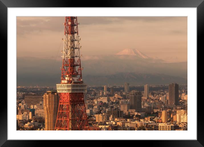 TOKYO 28 Framed Mounted Print by Tom Uhlenberg