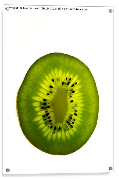 Kiwi Green Acrylic by DiFigiano Photography