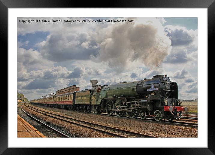Tornado 60163 At Westfield Kirkgate 11.05.2019 - 1 Framed Mounted Print by Colin Williams Photography