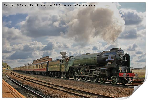 Tornado 60163 At Westfield Kirkgate 11.05.2019 - 1 Print by Colin Williams Photography
