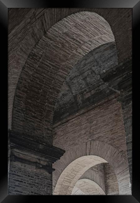 Colosseum of Rome Framed Print by Antony McAulay