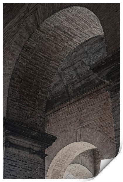 Colosseum of Rome Print by Antony McAulay