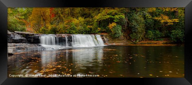 Hooker Falls II Framed Print by DiFigiano Photography