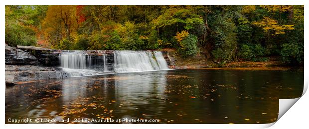 Hooker Falls II Print by DiFigiano Photography