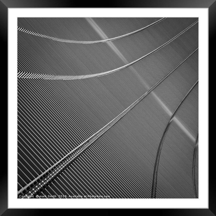 Wave In The Walkie Talkie  Framed Mounted Print by mark Smith