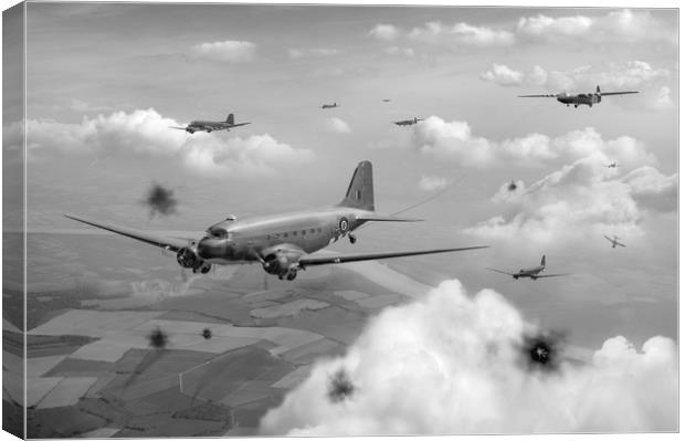 Arnhem Dakota KG514 Operation Market Garden Canvas Print by Gary Eason
