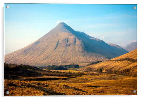 Scottish Landscape Acrylic by Svetlana Sewell