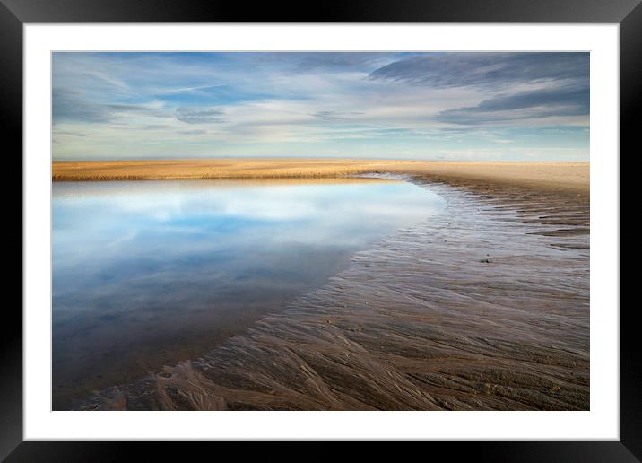 Maasvlakte beach Framed Mounted Print by John Stuij