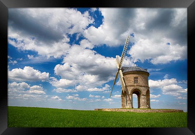 Chesterton Windmill Framed Print by Phil Clements