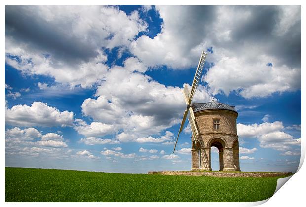 Chesterton Windmill Print by Phil Clements