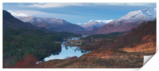 Glen Affric from Am Meallan Print by Mike Johnston