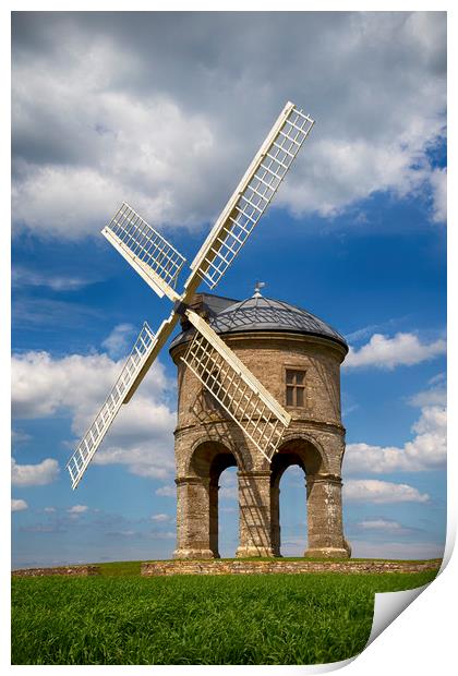 Chesterton Windmill Print by Phil Clements