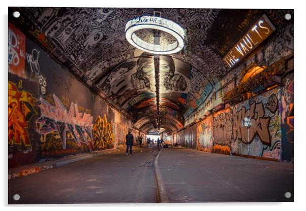 Leake Street Acrylic by Neal P