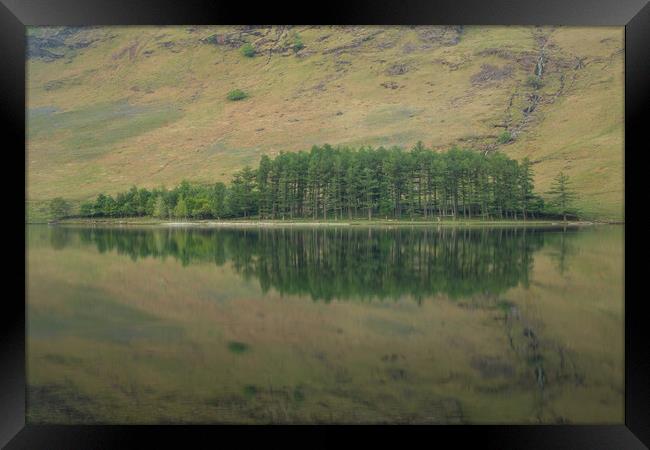 Buttermere Reflections Framed Print by Jed Pearson