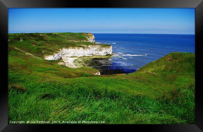 The Cliffs Framed Print by Ian Pettman