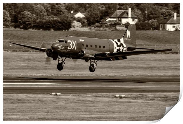 C47A Sytrain That's All Brother Print by Derek Beattie