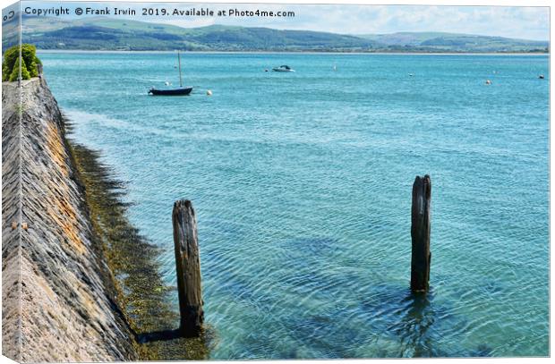 Aberdovey water front. Canvas Print by Frank Irwin