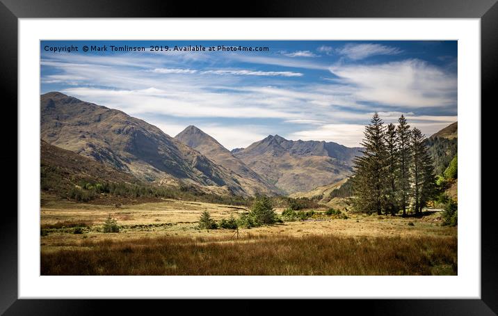 Wild West Scotland Framed Mounted Print by Mark Tomlinson