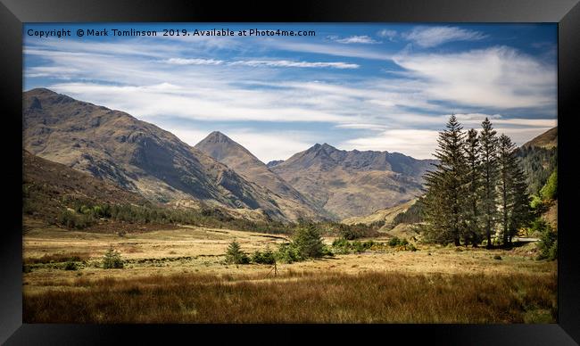 Wild West Scotland Framed Print by Mark Tomlinson