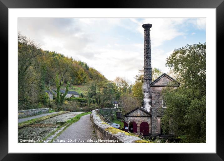 Leawood Pumphouse, Cromford Canal Framed Mounted Print by Martyn Williams