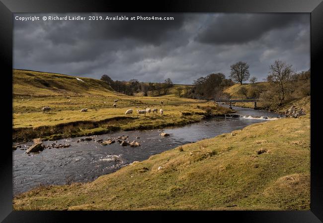 Bright Interval on Sleightholme Beck, Teesdale Framed Print by Richard Laidler