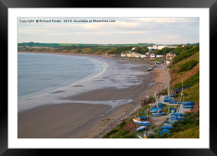 Filey North Yorkshire Framed Mounted Print by Richard Pinder