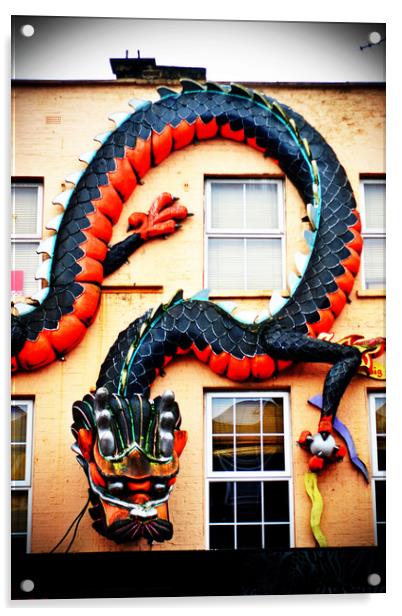 Camden Town Colourful Shop Building Facade Acrylic by Andy Evans Photos