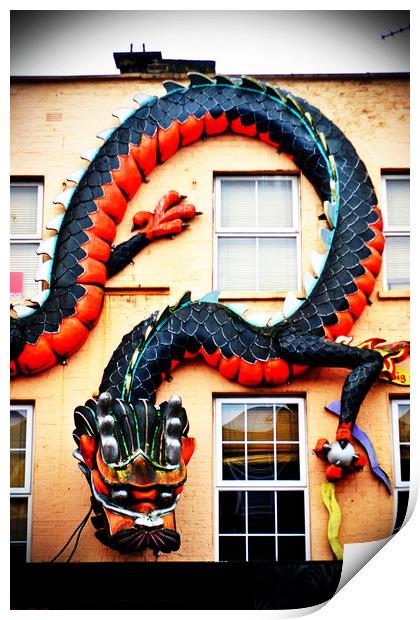 Camden Town Colourful Shop Building Facade Print by Andy Evans Photos
