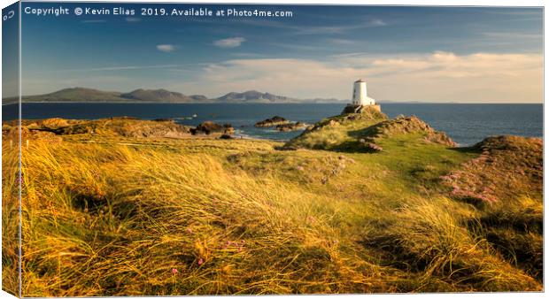 Anglesey lighthouse Canvas Print by Kevin Elias