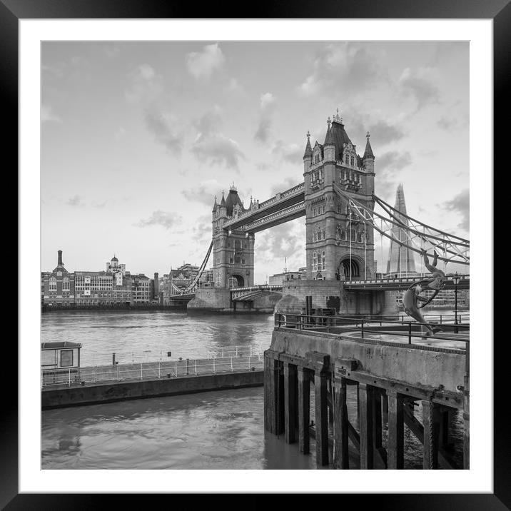 LONDON 03 Framed Mounted Print by Tom Uhlenberg