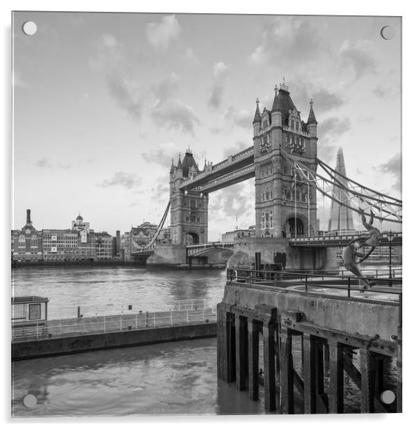 LONDON 03 Acrylic by Tom Uhlenberg