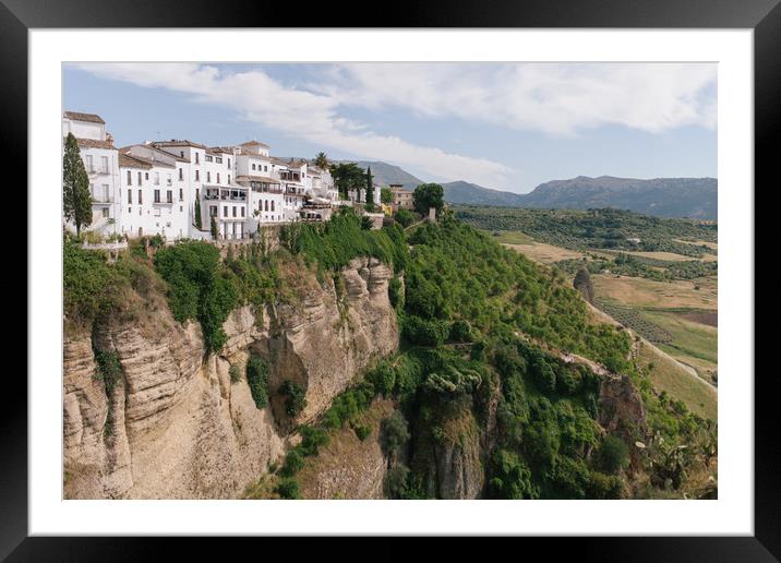 Ronda, Andalusia, Spain Framed Mounted Print by Paulo Sousa