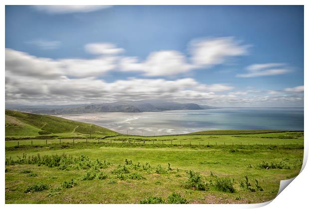 Great Orme Summit Print by Jonathan Thirkell