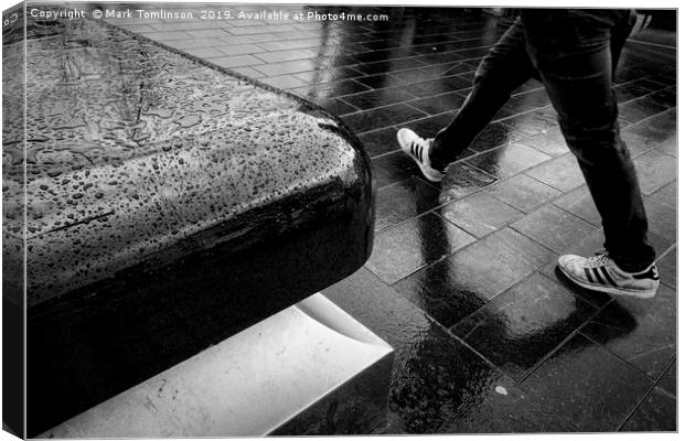 Street Feet Canvas Print by Mark Tomlinson