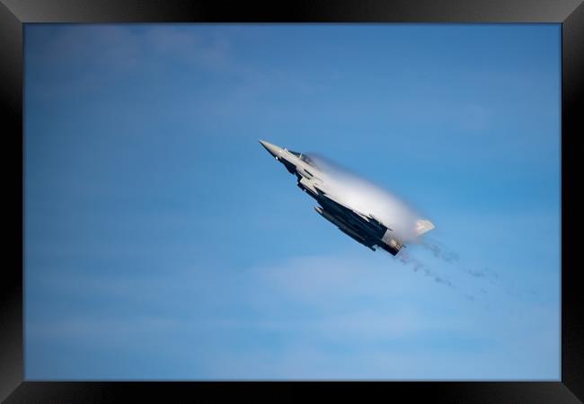 Eurofighter Typhoon Framed Print by Images of Devon