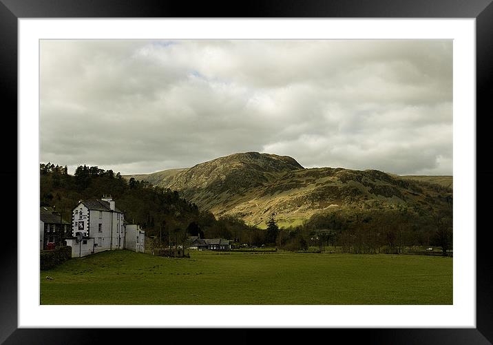 Patterdale Framed Mounted Print by Brian Beckett