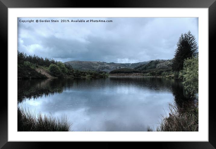 Reoidhte Calm Framed Mounted Print by Gordon Stein