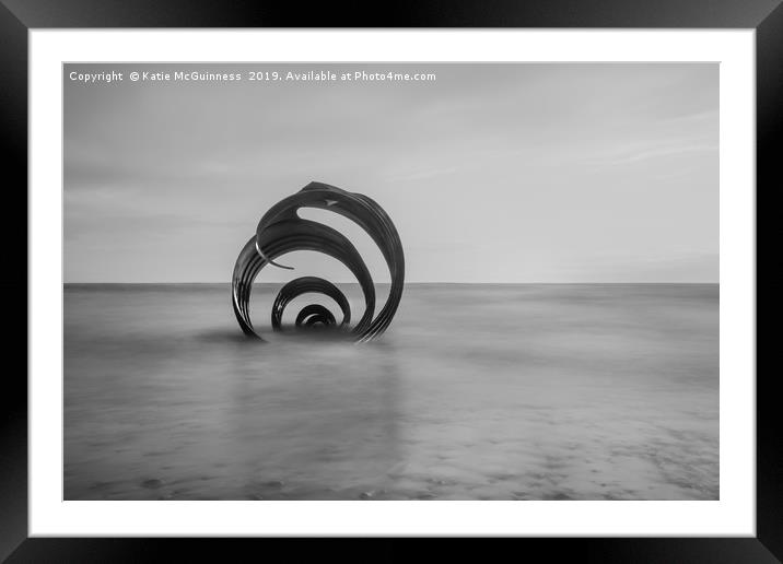 Marys Shell, Cleveleys Framed Mounted Print by Katie McGuinness