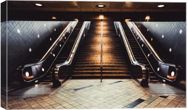 Hollywood Underground Station, USA Canvas Print by Maggie McCall
