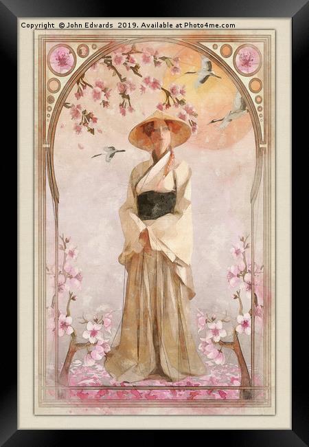 Spring Blossoms Framed Print by John Edwards
