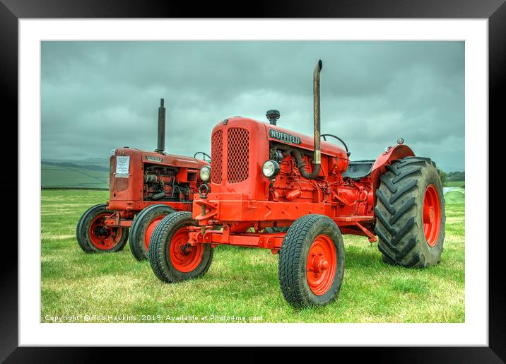 Nuffields at South Molton Framed Mounted Print by Rob Hawkins