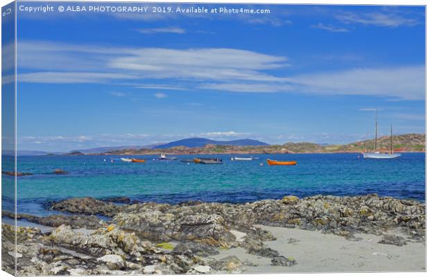 Isle of Iona, Inner Hebrides, Scotland. Canvas Print by ALBA PHOTOGRAPHY