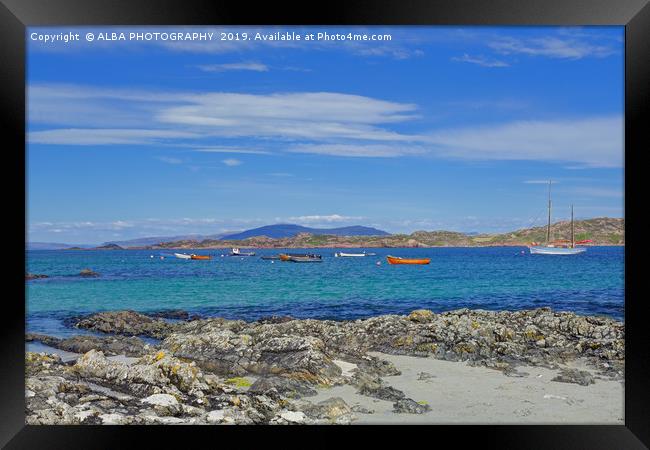 Isle of Iona, Inner Hebrides, Scotland. Framed Print by ALBA PHOTOGRAPHY