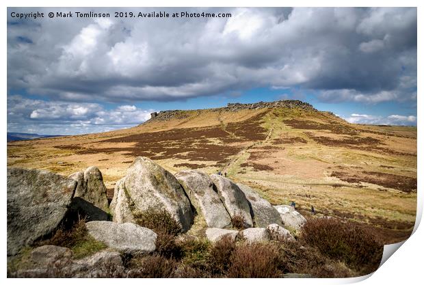 Higger Tor from Carl Wark Print by Mark Tomlinson