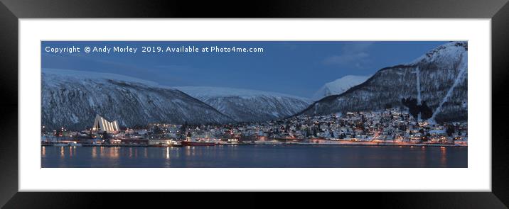 Tromsø Framed Mounted Print by Andy Morley