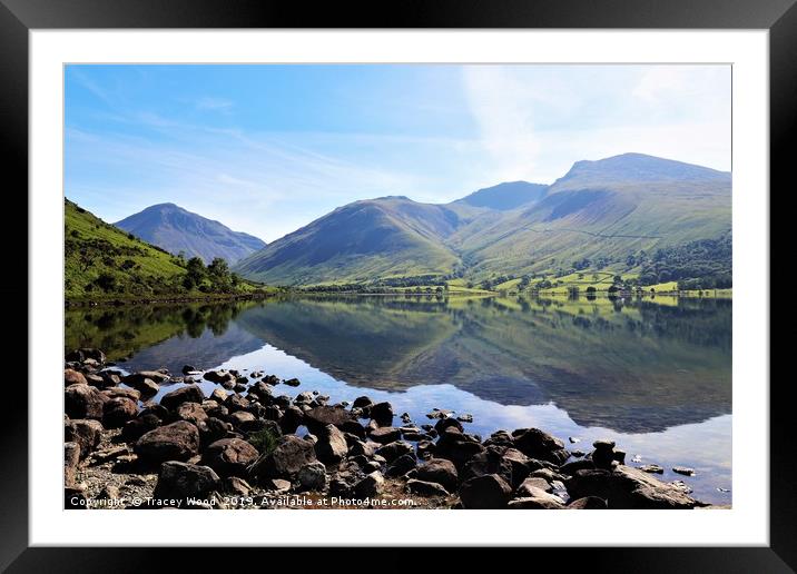 Wastwater Framed Mounted Print by Tracey Wood