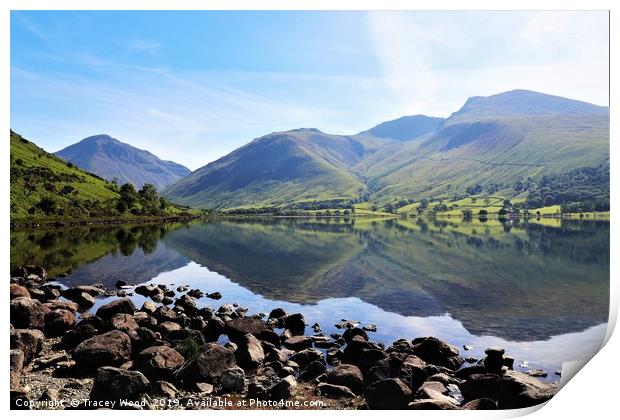 Wastwater Print by Tracey Wood