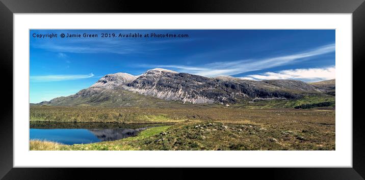 Arkle Framed Mounted Print by Jamie Green