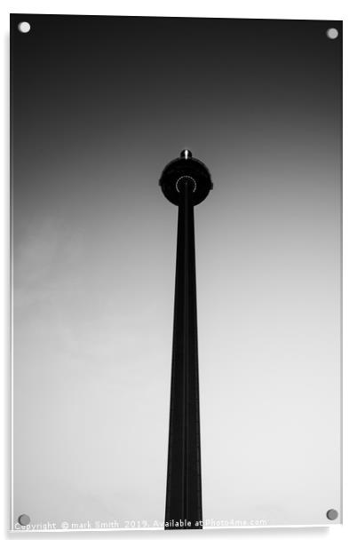 i360 tower Acrylic by mark Smith