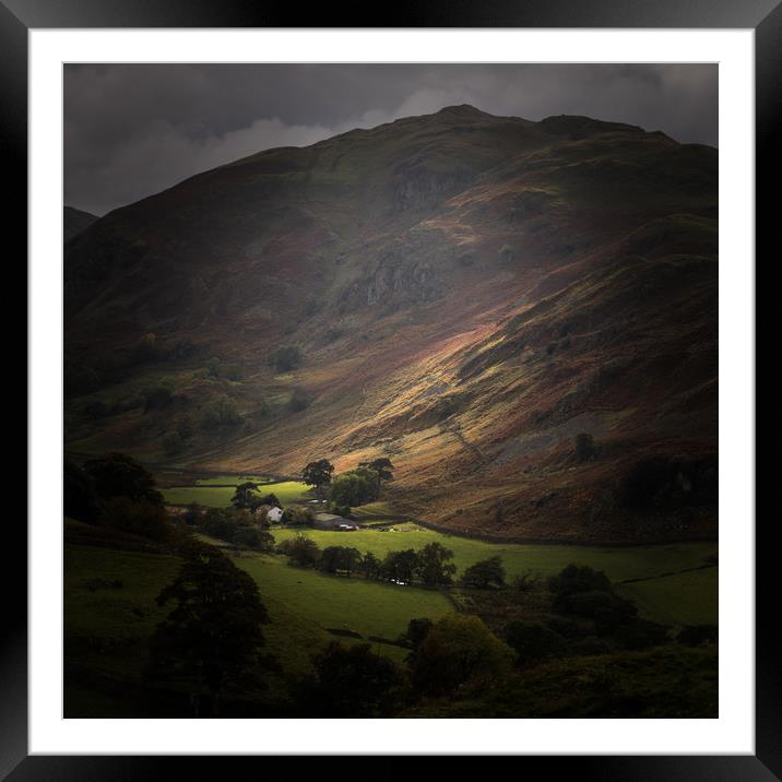 The lake district               Framed Mounted Print by chris smith